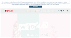 Desktop Screenshot of galeria-glogow.pl
